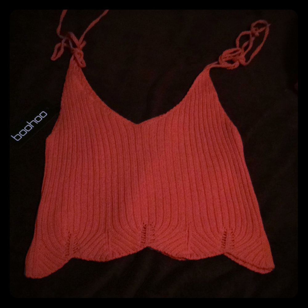 Knitted crop top - Picture 1 of 1